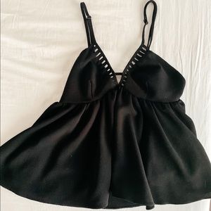 Cute baby doll crop top